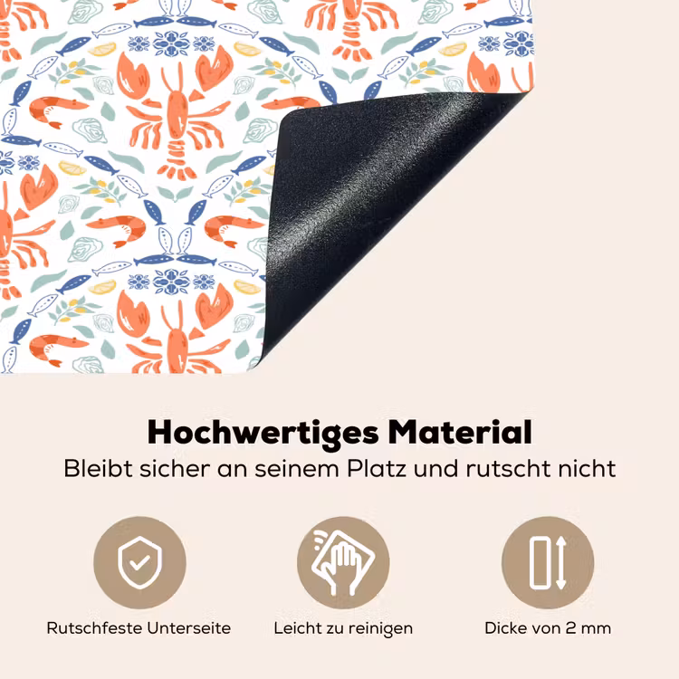 Sfeer - Oranje - Blauw - Groen Inductie beschemer met haakjes klein 777 -ky-onderkant-de