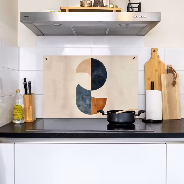 Cirkels - Abstract - Kleurrijk Inductie beschemer met haakjes klein -sfeer2
