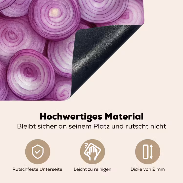 Paars - Uien - Close up Inductie beschemer met haakjes klein -ky-onderkant-de