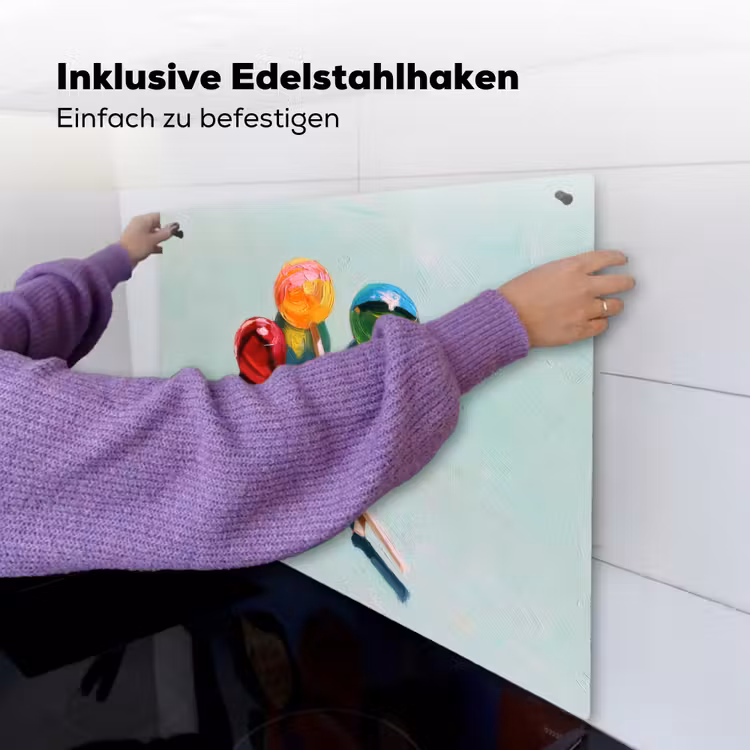 Lollys - Schaduw - Drie - Blauw Inductie beschemer met haakjes middel -ky-ophangen-de