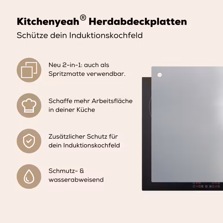 Minimalistisch - Silhouet - Zwart - Vliegtuig Inductie beschemer met haakjes klein -ky-usp-de