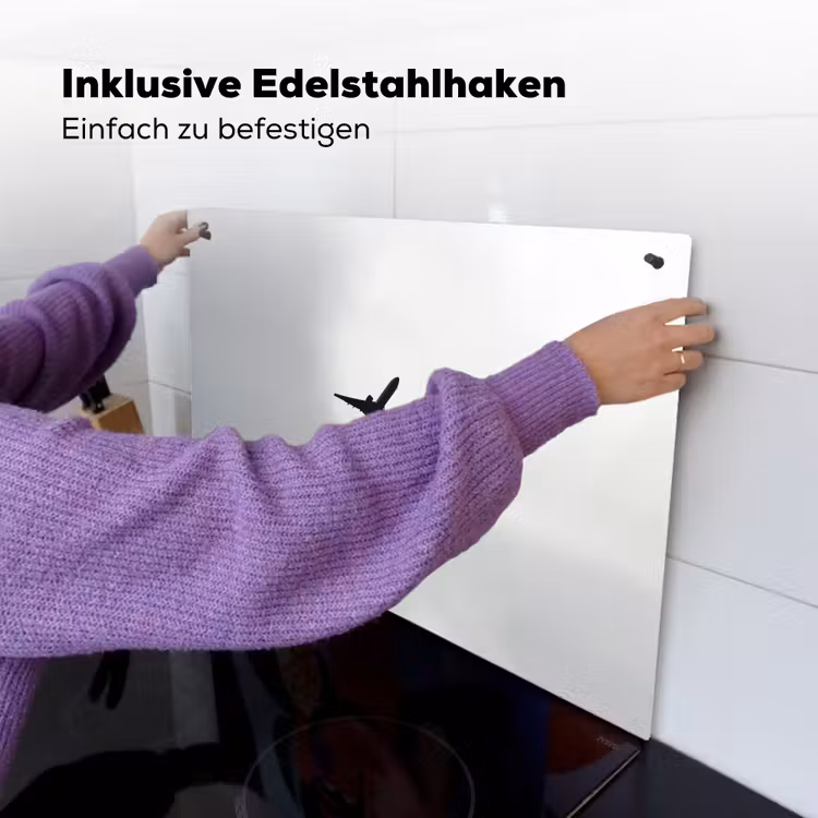 Minimalistisch - Silhouet - Zwart - Vliegtuig Inductie beschemer met haakjes klein -ky-ophangen-de