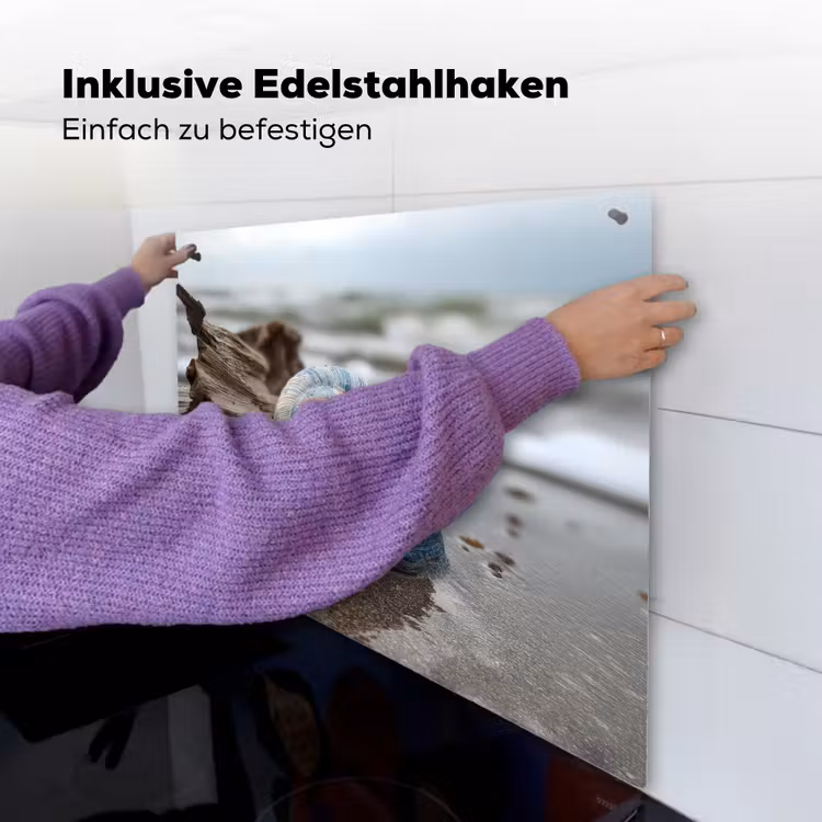Schelp - Strand - Blauw - Zee Inductie beschemer met haakjes middel -ky-ophangen-de