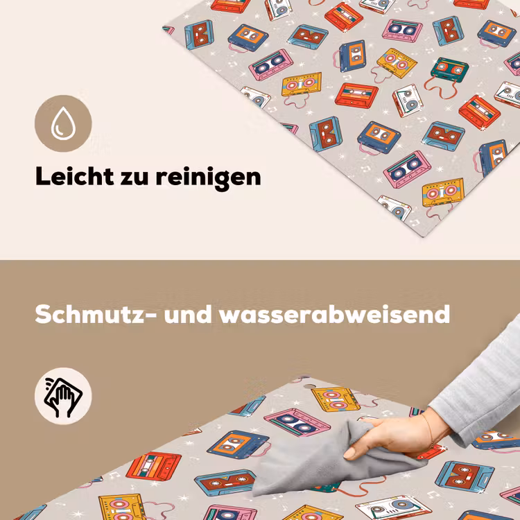 Muziek - Cassette - Patroon Inductie beschemer met haakjes klein 777 -ky-schoon-de