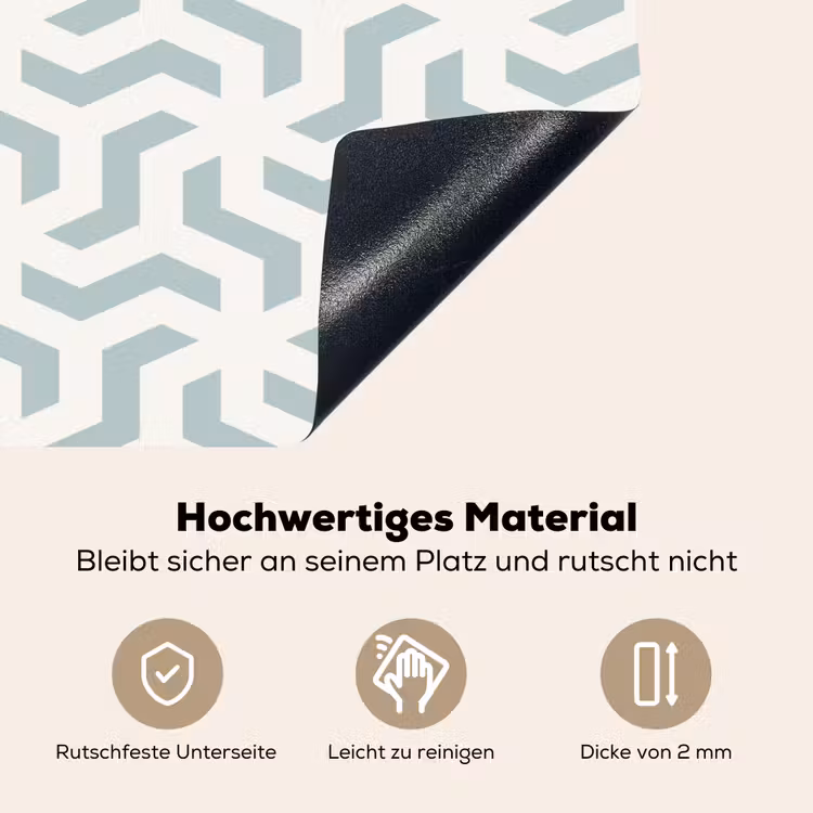 Patronen - Abstract - Groen - Geometrie Inductie beschemer met haakjes klein 777 -ky-onderkant-de