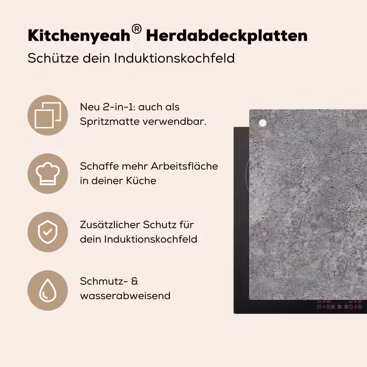 Patronen - Industrieel - Beton Inductie beschemer met haakjes klein 777 -ky-usp-de