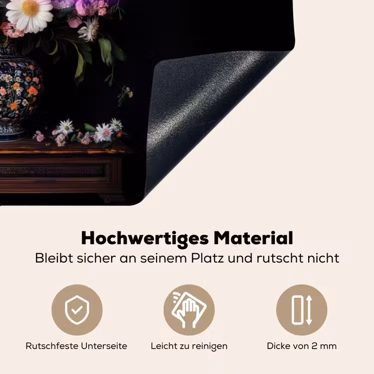 Neon - Vaas - Bloemen Inductie beschemer met haakjes klein -ky-onderkant-de