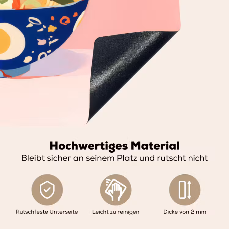 Noodles - Kom - Blauw - Illustratie Inductie beschemer met haakjes klein -ky-onderkant-de
