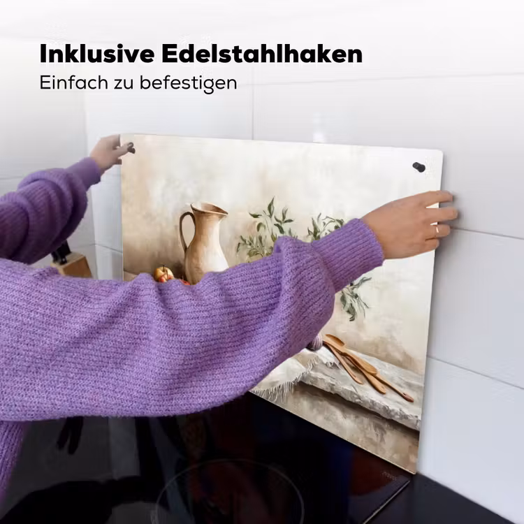Fruit - Kruiden - Landelijk Inductie beschemer met haakjes klein -ky-ophangen-de