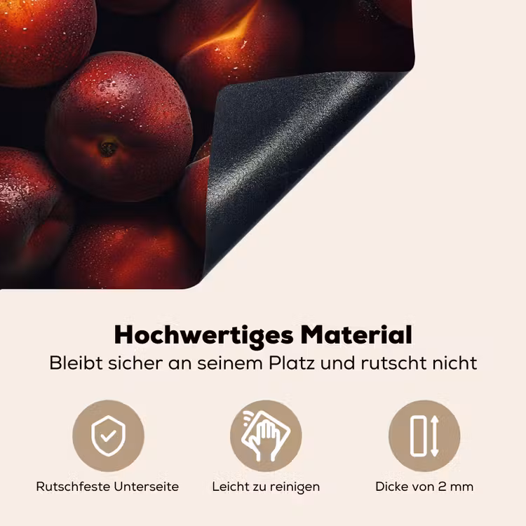 Fruit - Close up - Nectarines Inductie beschemer met haakjes klein -ky-onderkant-de