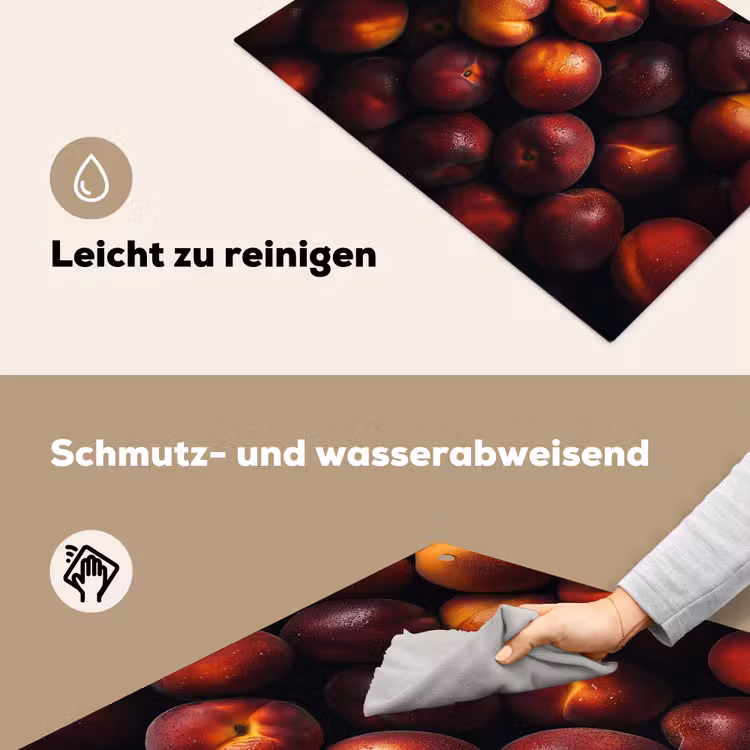 Fruit - Close up - Nectarines Inductie beschemer met haakjes klein -ky-schoon-de