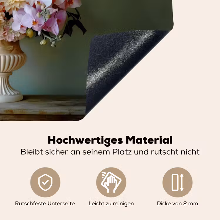 Orchidee - Boeket - Vaas - Bloemen Inductie beschemer met haakjes klein -ky-onderkant-de