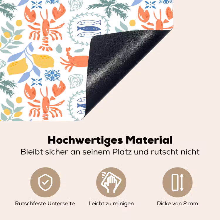Zee - Sfeer - Citroen - Vis Inductie beschemer met haakjes klein 777 -ky-onderkant-de
