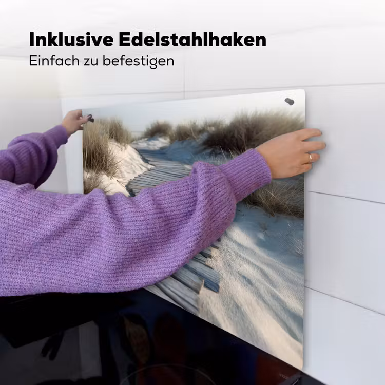 Pad - Planken - Duinen - Gras Inductie beschemer met haakjes middel -ky-ophangen-de