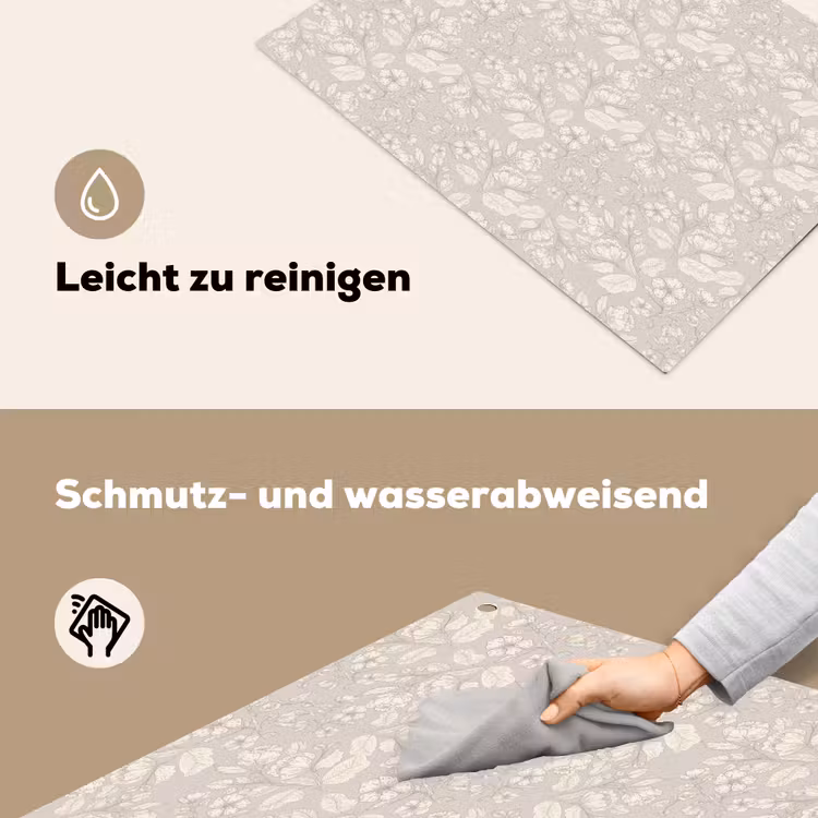 Pioenrozen - Bloesem - Bessen Inductie beschemer met haakjes klein 777 -ky-schoon-de