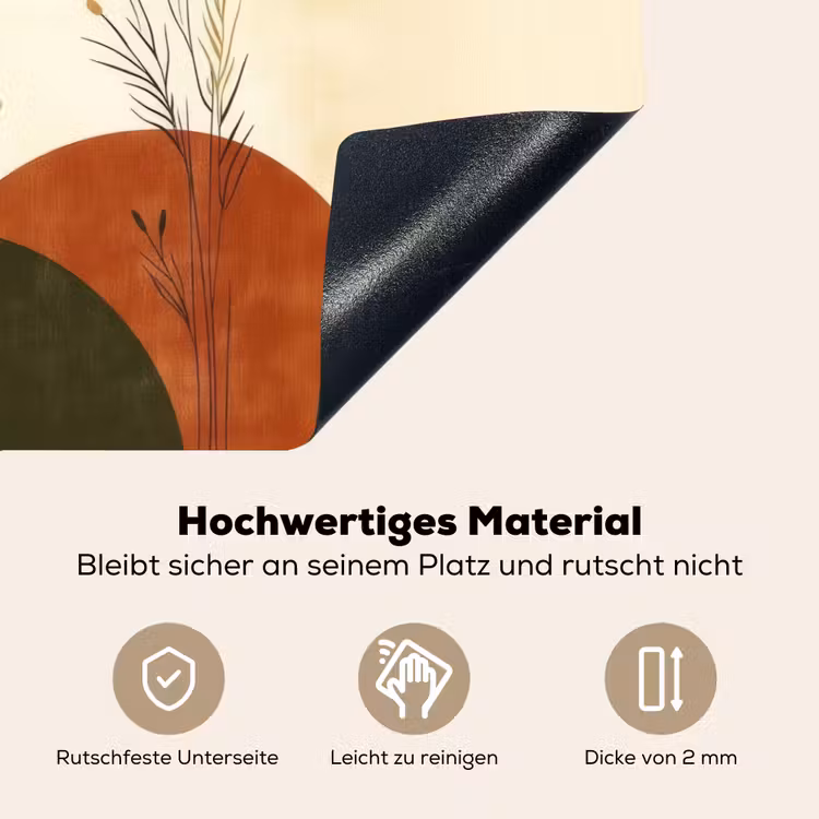 Planten - Abstract - Vormen Inductie beschemer met haakjes klein -ky-onderkant-de