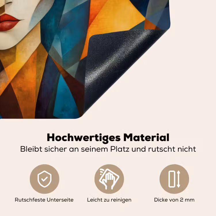 Portret - Abstract - Vormen Inductie beschemer met haakjes klein -ky-onderkant-de