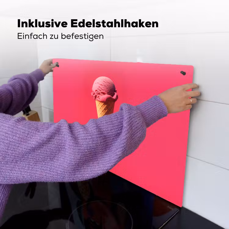 Schepijs - Roze - Hoorntje Inductie beschemer met haakjes klein -ky-ophangen-de