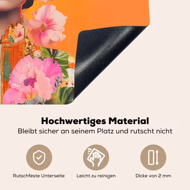 Vlinders - Vrouw - Zonnebril - Kleurrijk Inductie beschemer met haakjes klein -ky-onderkant-de