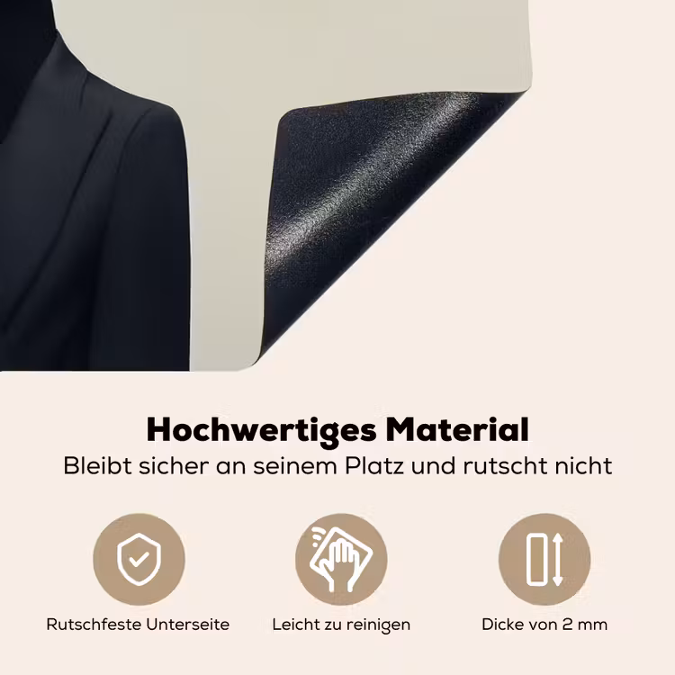 Zwart - Vrouw - Hoed Inductie beschemer met haakjes klein -ky-onderkant-de