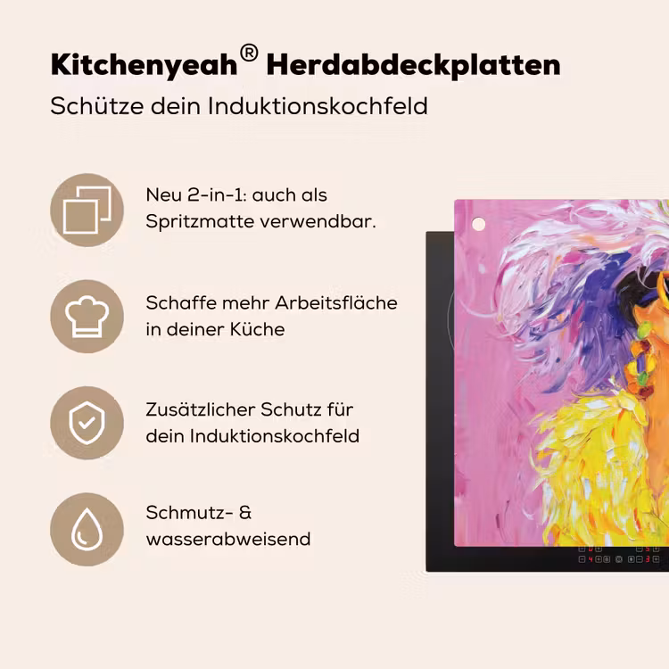 Zonnebril - Vrouw - Jas - Veren Inductie beschemer met haakjes middel -ky-usp-de