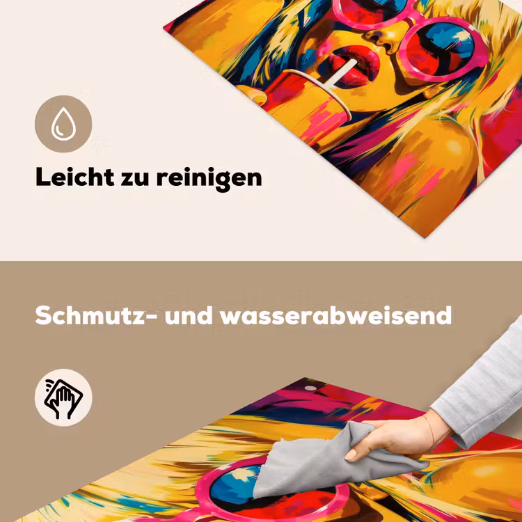 Zonnebril - Roze - Vrouw - Rietje Inductie beschemer met haakjes klein -ky-schoon-de