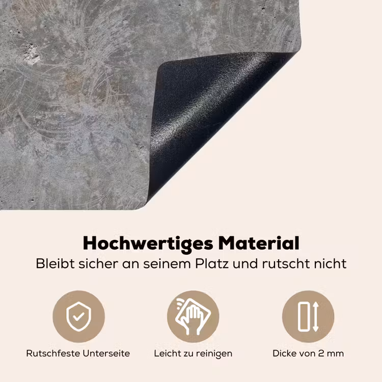 Stenen - Beton - Patronen Inductie beschemer met haakjes klein 777 -ky-onderkant-de