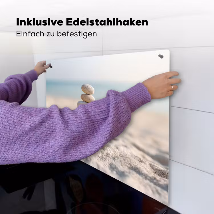 Stenen - Stapel - Zand - Zee Inductie beschemer met haakjes middel -ky-ophangen-de