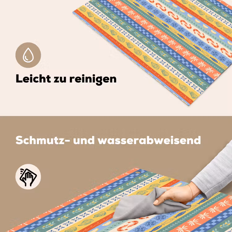 Zee - Sfeer - Oester - Garnaal Inductie beschemer met haakjes klein 777 -ky-schoon-de
