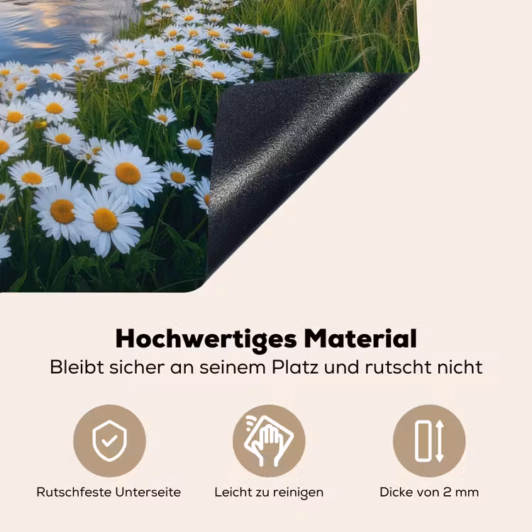 Beekje - Landschap - Margriet Inductie beschemer met haakjes klein -ky-onderkant-de