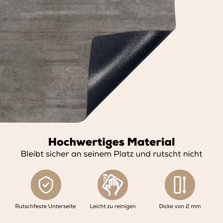 Structuur - Beton - Steen - Patronen Inductie beschemer met haakjes klein 777 -ky-onderkant-de