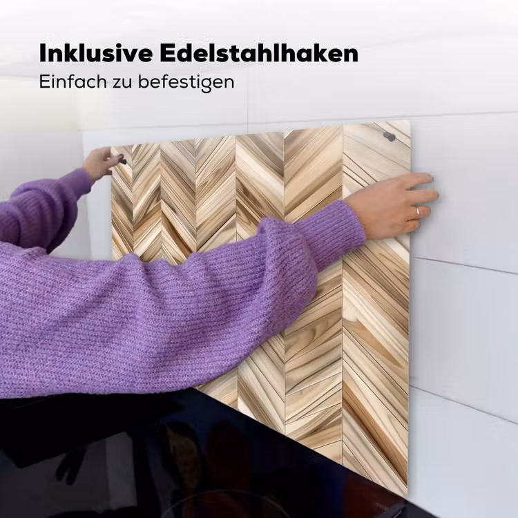 Zonnestraal in Hout Inductie beschemer met haakjes middel -ky-ophangen-de
