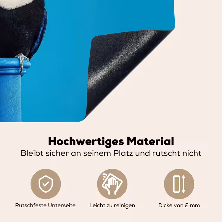 Tucan - Sokkel - Vogel - Koksmuts Inductie beschemer met haakjes klein -ky-onderkant-de