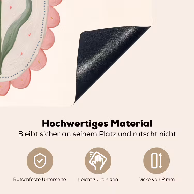 Tulp - Lijst - Ovaal - Illustratie Inductie beschemer met haakjes klein -ky-onderkant-de