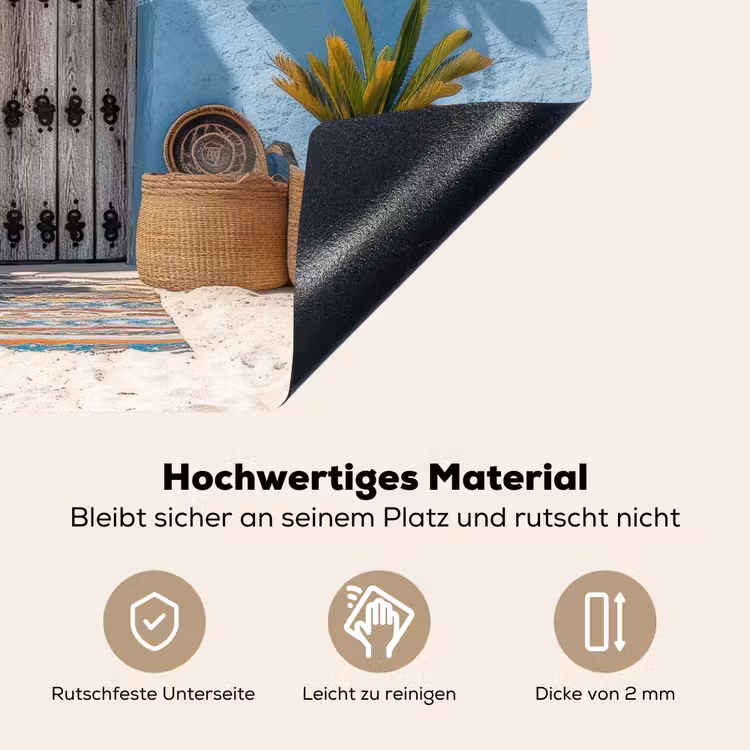 Deur - Manden - Planten Inductie beschemer met haakjes klein -ky-onderkant-de
