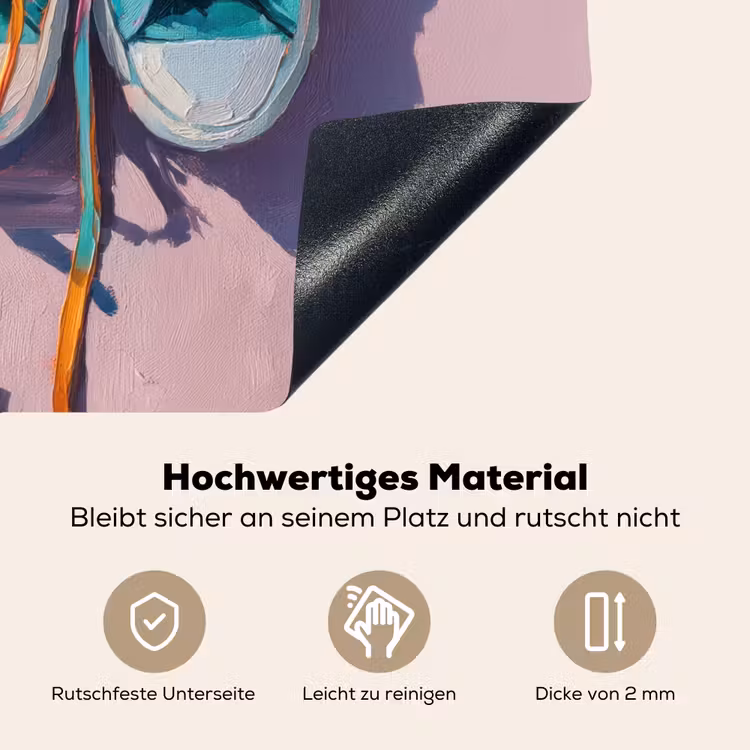 Sneakers - Veters - Kleurrijk - Schaduw Inductie beschemer met haakjes middel -ky-onderkant-de