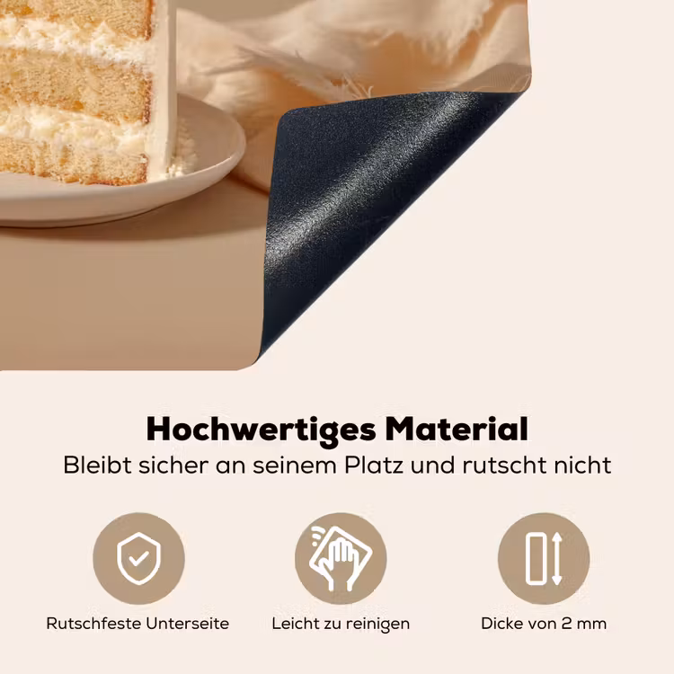 Vanilletaart - Cake - Romig Inductie beschemer met haakjes klein -ky-onderkant-de