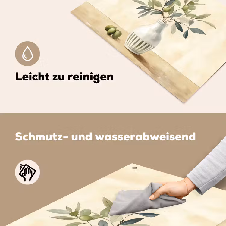 Vaas - Keramiek - Olijftakken Inductie beschemer met haakjes klein -ky-schoon-de