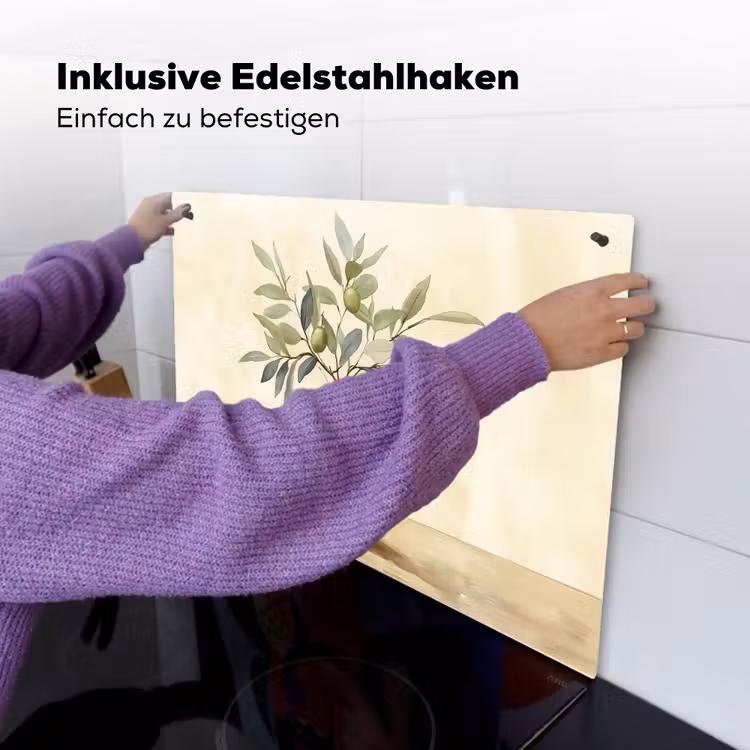 Vaas - Keramiek - Olijftakken Inductie beschemer met haakjes klein -ky-ophangen-de