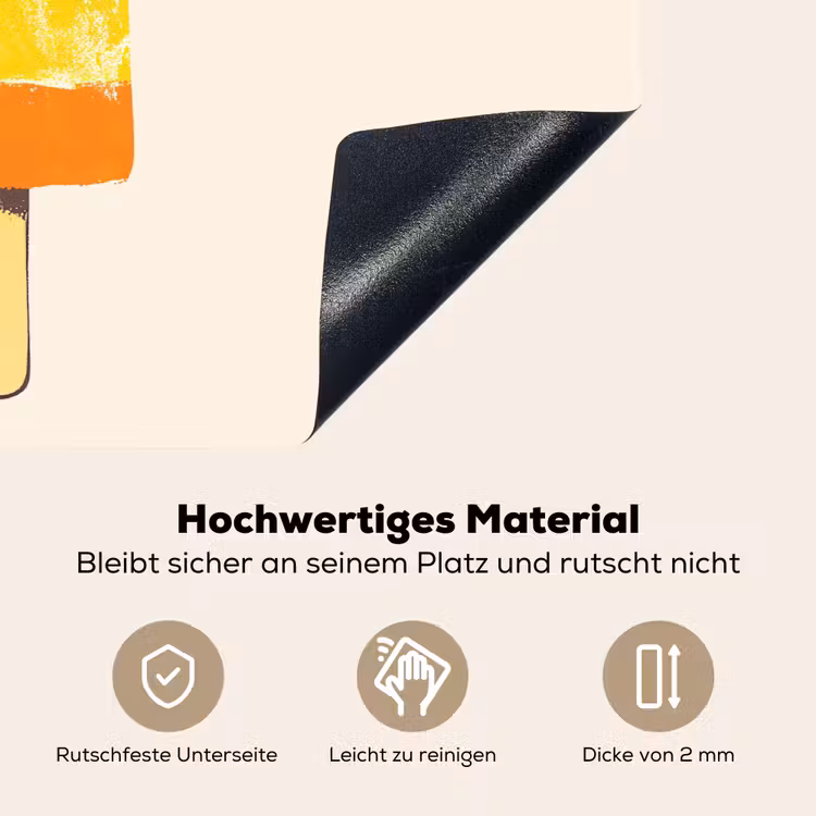 Waterijsje - Retro - Stokje - Roze Inductie beschemer met haakjes klein -ky-onderkant-de
