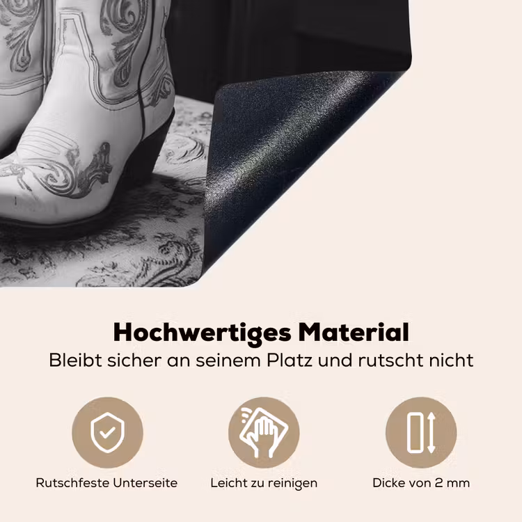 Wijn - Cowboylaarzen - Raamlicht - Wit Inductie beschemer met haakjes klein -ky-onderkant-de