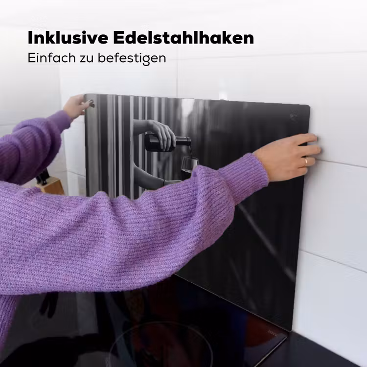 Wijnfles - Glas - Handen - Raam Inductie beschemer met haakjes klein -ky-ophangen-de