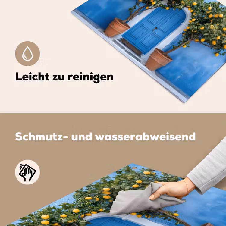 Citroenbomen - Geel - Deur - Potten Inductie beschemer met haakjes klein -ky-schoon-de