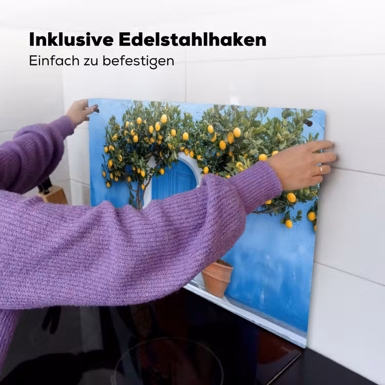 Citroenbomen - Geel - Deur - Potten Inductie beschemer met haakjes klein -ky-ophangen-de