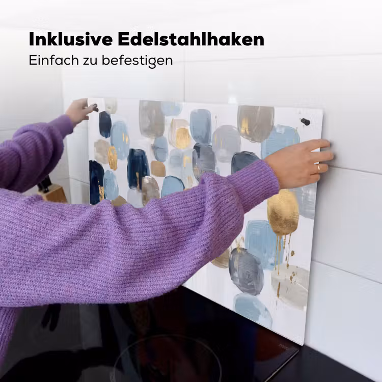 Abstract - Goud - Vormen Inductie beschemer met haakjes klein -ky-ophangen-de