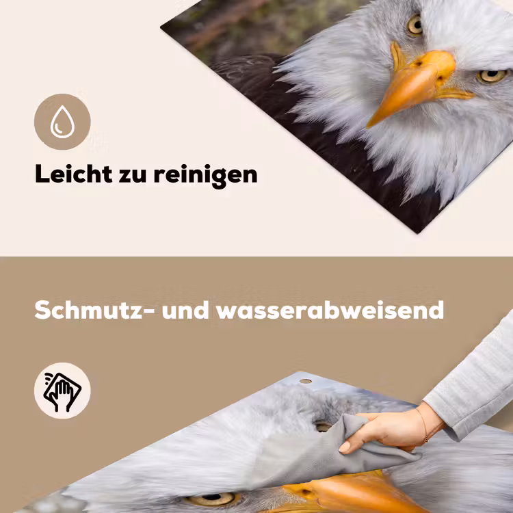 Amerikaans - Zeearend - Portret - Geel Inductie beschemer met haakjes klein -ky-schoon-de