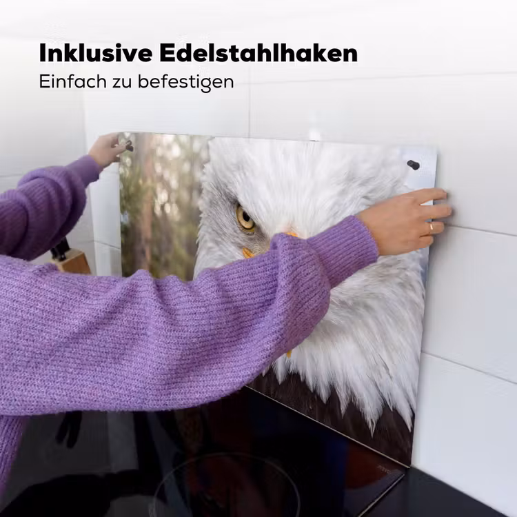 Amerikaans - Zeearend - Portret - Geel Inductie beschemer met haakjes klein -ky-ophangen-de