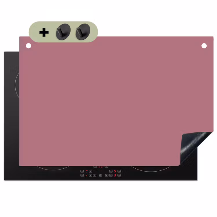 Antique - Mauve - Roze Inductie beschemer met haakjes klein 777 -3d