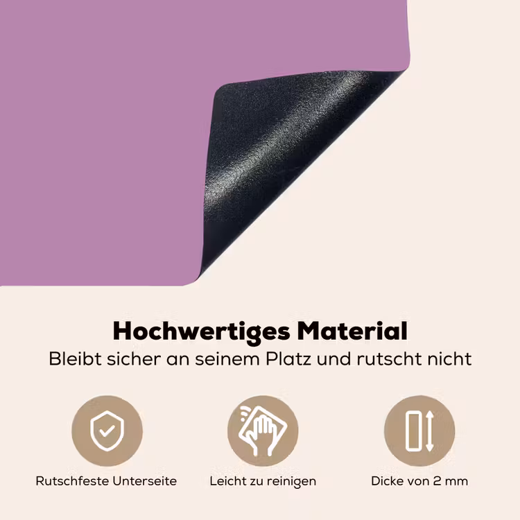 Antique - Orchid - Paars Inductie beschemer met haakjes klein 777 -ky-onderkant-de