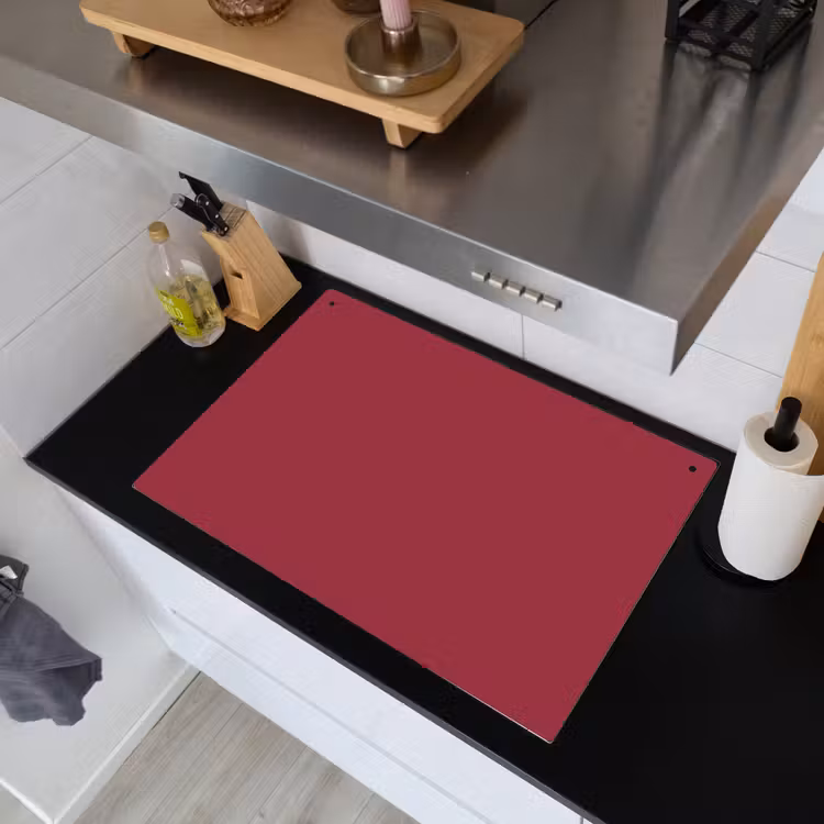 Antique - Ruby - Rood Inductie beschemer met haakjes klein 777 -sfeer1